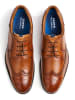 LLOYD Leder-Schnürschuhe "Marian" in Cognac