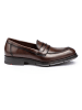 LLOYD Leder-Slipper in Braun