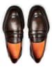 LLOYD Leder-Slipper in Braun