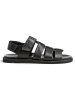 LLOYD Leren sandalen "Elimar" zwart