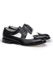 LLOYD Leder-Schnürschuhe "Lionel" in Schwarz/ Weiß
