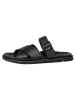 LLOYD Leren slippers "Eminet" zwart