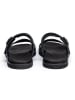 LLOYD Leren slippers "Eminet" zwart