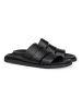 LLOYD Leren slippers "Emino" zwart