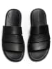 LLOYD Leren slippers "Emino" zwart