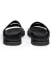 LLOYD Leren slippers "Emino" zwart
