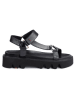 LLOYD Leren sandalen zwart