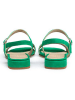 LLOYD Leren sandalen groen