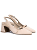 LLOYD Leder-Slingpumps in Beige
