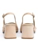 LLOYD Leder-Slingpumps in Beige