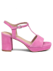 LLOYD Leder-Sandaletten in Pink