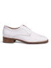 LLOYD Leren veterschoenen wit