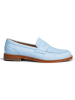 LLOYD Leder-Mokassins in Hellblau