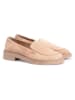 LLOYD Leren instappers beige