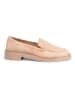LLOYD Leren instappers beige