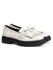 LLOYD Leder-Slipper in Creme