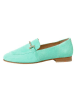 LLOYD Leren instappers turquoise
