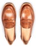 LLOYD Leder-Slipper in Hellbraun