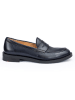 LLOYD Leder-Slipper in Dunkelblau