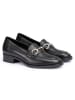 LLOYD Leder-Slipper in Schwarz