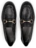 LLOYD Leder-Slipper in Schwarz