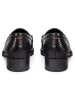 LLOYD Leder-Slipper in Schwarz