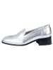 LLOYD Leder-Slipper in Silber