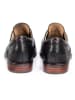 LLOYD Leren veterschoenen zwart