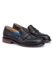 LLOYD Leder-Slipper in Schwarz