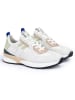LLOYD Leder-Sneakers in Weiß/ Beige/ Salbei