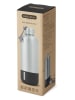 Black+Blum Isolierflasche "Explorer" in Silber/ Schwarz - 850 ml