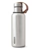 Black+Blum Isolierflasche in Silber/ Schwarz - 500 ml