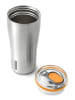 Black+Blum Kubek termiczny w kolorze srebrno-pomarańczowym - 600 ml