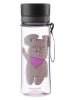 Profino Bidon "Infuze" w kolorze szaro-fioletowym - 350 ml