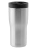 Profino Kubek termiczny "Barista" w kolorze srebrnym - 350 ml