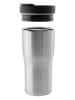 Profino Kubek termiczny "Barista" w kolorze srebrnym - 350 ml