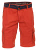 CASAMODA Cargo-Bermudas in Rot
