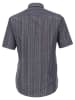 CASAMODA Hemd - Regular fit - in Dunkelblau/ Rot