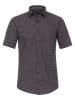 CASAMODA Hemd - Regular fit - in Dunkelblau/ Rot