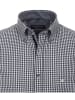CASAMODA Blouse - comfort fit - donkerblauw/wit