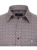 CASAMODA Hemd - Regular fit - in Orange/ Dunkelblau
