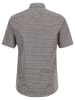 CASAMODA Hemd - Regular fit - in Orange/ Dunkelblau