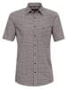 CASAMODA Hemd - Comfort fit - in Orange/ Dunkelblau