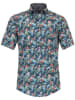 CASAMODA Blouse - regular fit - blauw/rood