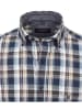 CASAMODA Hemd - Regular fit - in Blau/ Braun