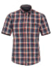 CASAMODA Hemd - Regular fit - in Dunkelblau/ Rot