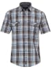 CASAMODA Hemd - Regular fit - in Blau/ Braun