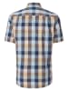 CASAMODA Hemd - Comfort fit - in Blau/ Beige