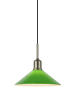 Marksljöd Hanglamp "Vela" groen - (H)23 x Ø 25 cm