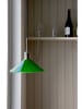 Marksljöd Lampa wisząca "Vela" w kolorze zielonym - wys. 23 x Ø 25 cm